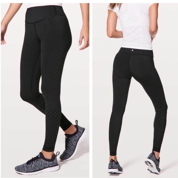 lululemon athletica Pants - Lululemon Perf-ect your pace leggings size 6